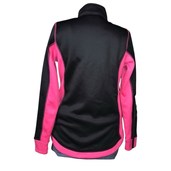 Choko Lethal 2 Black Pink Jeep Zipper Front Jacket Ladies Small - Picture 3 of 15